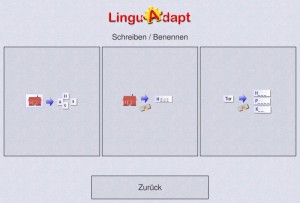 3 Übungsarten zu Schreiben/Bennen